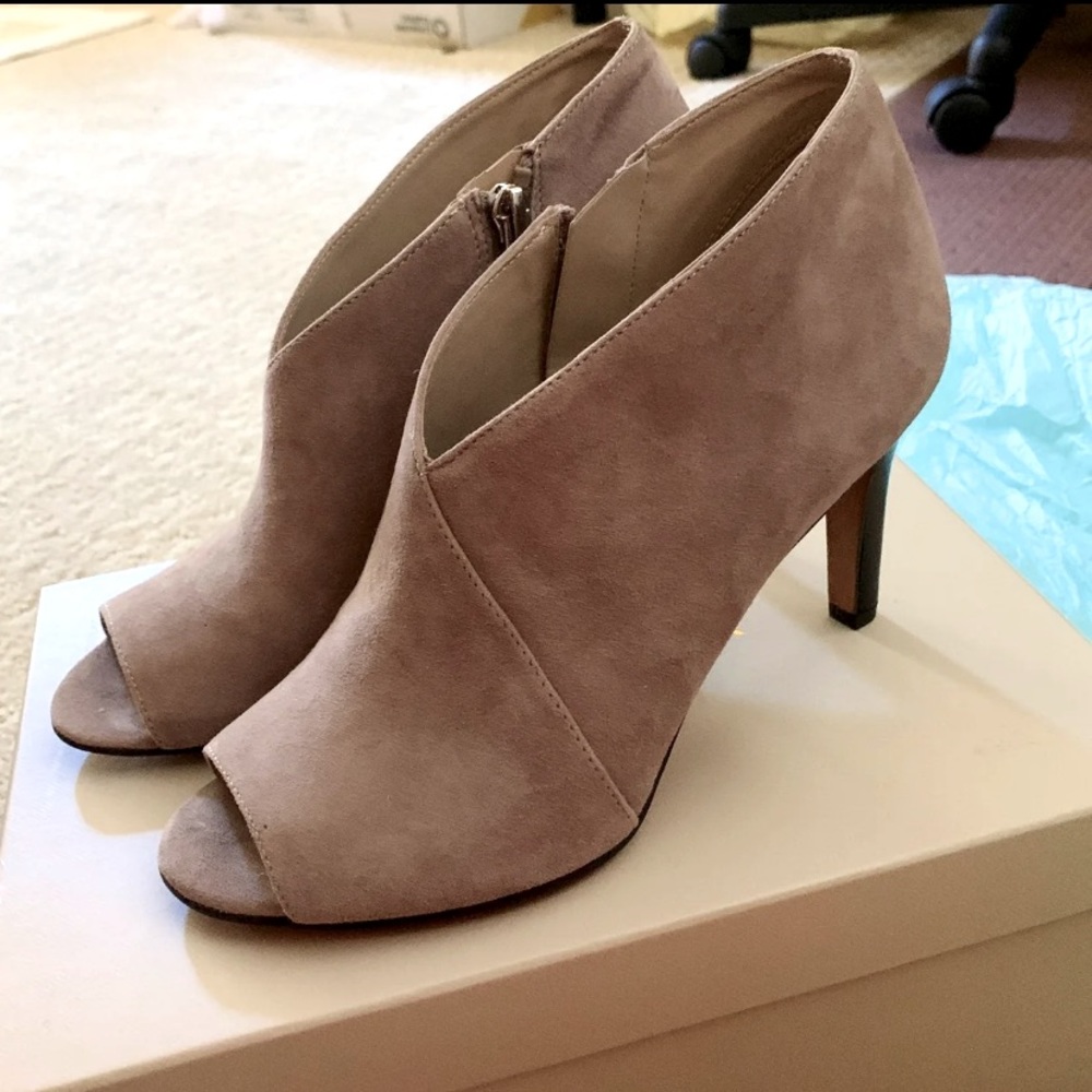 Franco Sarto Suede Booties